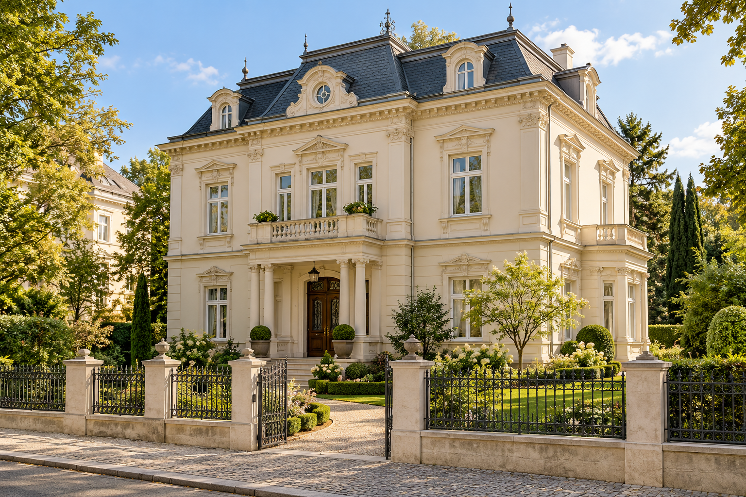 Historische Stadtvilla mit Garten